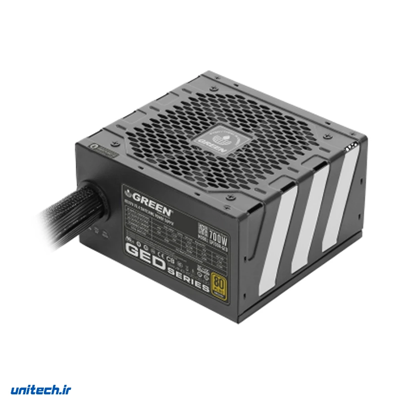 منبع تغذیه کامپیوتر گرین مدل GP700A-GED